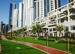 Новый парк в Бизнес Бэй, Дубай
