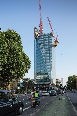 Постройка нового офисного здания в Лондоне, Блэкфрайарс Роад, 240